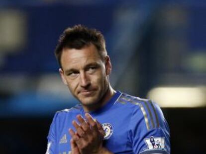 Terry, durante un partido con el Chelsea