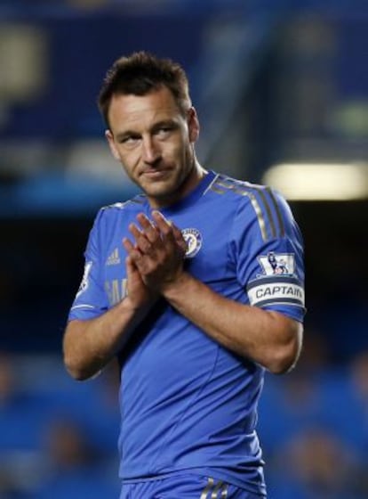 Terry, durante un partido con el Chelsea