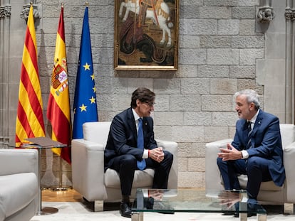 Salvador Illa y Jaume Collboni