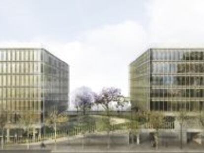 Projecte del futur 'campus' administratiu.