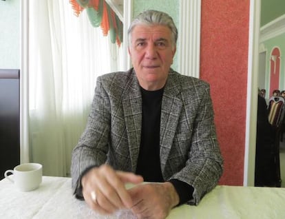 Nikolái Sumulidi, jefe de la comunidad griega de Crimea.