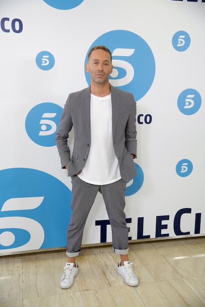 Cristo Báñez en la presentación del programa 'Quiero ser'.