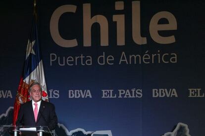 El presidente de Chile, Sebasti&aacute;n Pi&ntilde;era, esta semana durante el encuentro &quot;Chile, puerta de Am&eacute;rica&quot;.