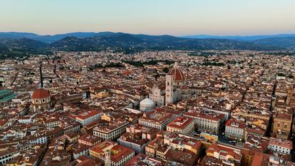 Florencia en un fotograma de 'Viajeros cuatro'.