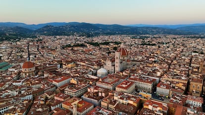 Florencia en un fotograma de 'Viajeros cuatro'.