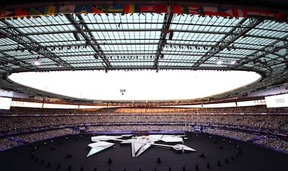 Closing ceremony at the Stade de France.