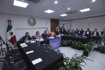 Sesión Extraordinaria de la Comisión Temporal del Proceso Electoral Extraordinario que organizará las elecciones de jueces, magistrados y ministros que integrarán al Poder Judicial de la Federación.