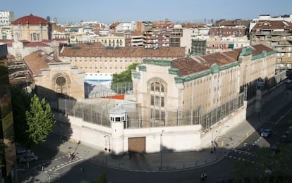 Recinto de la prisión Modelo de Barcelona.