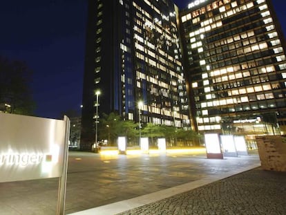 Sede centra de Axel Springer en la capital de Alemania, Berlín. 