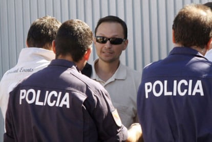 Con gafas de sol, José Bretón, el padre de los menores desaparedicos en Córdoba.