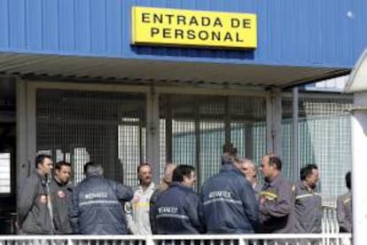 Entrada de la fábrica de Renault en Valladolid. EFE/Archivo