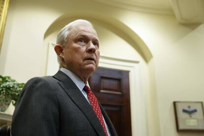 El fiscal general de Estados Unidos, Jeff Sessions.