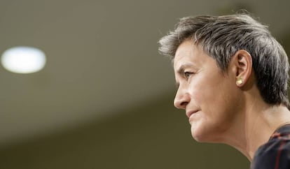 La comisaria de Competencia, Margrethe Vestager.