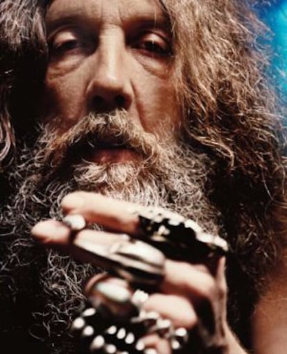 El guionista de cómic Alan Moore.