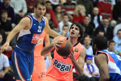Ricky Rubio, durante el encuentro