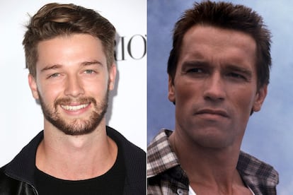 Quién es: Patrick Schwarzenegger

	Hijo de... Arnold Schwarzenegger y Maria Shriver

	Qué hace: Modelo y actor. Compartió campaña de Tom Ford con Gigi Hadid y ha hecho sus pinitos en el celuloide en películas como la imprescindible Un invierno en la playa o Niños Grandes 2.