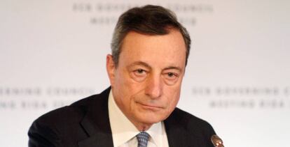 El presidente del Banco Central Europeo, Mario Draghi. 