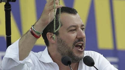 Matteo Salvini en una imagen de archivo.