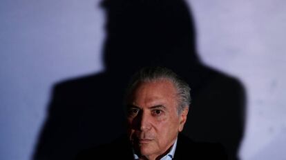 Michel Temer em entrevista neste domingo.