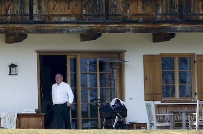 Uli Hoeness, en su casa de Baviera.