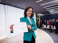 La presidenta del Banco Santander, Ana Botín.