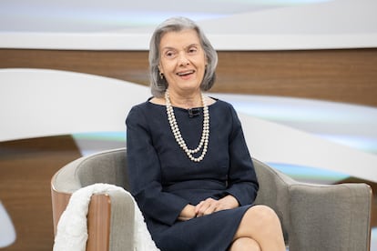 La jueza del Supremo Cármen Lúcia Antunes Rocha, la única mujer entre los 11 magistrados actuales del máximo tribunal de Brasil, fue entrevistada en 2024.