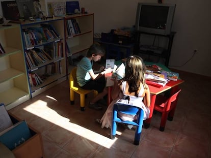 Reapertura del colegio rural Los Sauces en Puente de Vadillos (Cuenca).