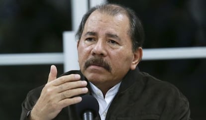 El Presidente de Nicaragua, Daniel Ortega. 