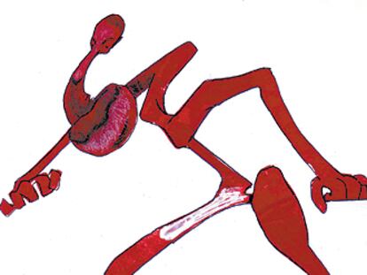 Caricatura del jugador Henry