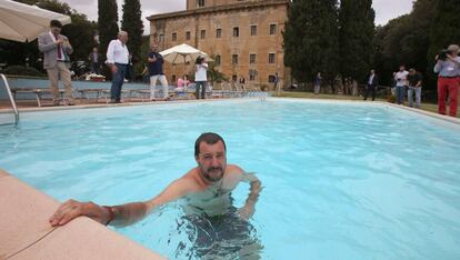 El ministro de Interior de Italia Matteo Salvini.