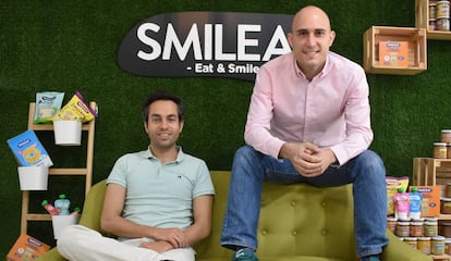 Alberto Jiménez San Mateo y Javier Quintana, cofundadores de Smileat.