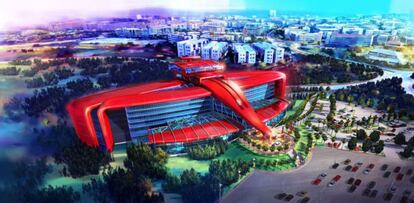 Ferrari abrirá un hotel temático en PortAventura a partir de 2016, junto con su propio parque temático, Ferrari Land, que ocupará 75.000 metros cuadrados de superficie.
