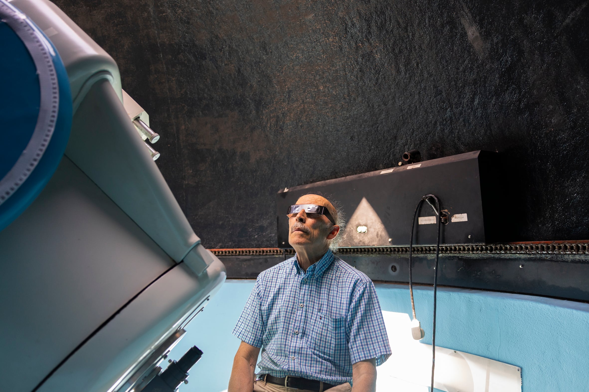 José Ángel Docobo, catedrático de Astronomía de la USC y coordinador científico del Observatorio Astronómico Ramón María Aller.