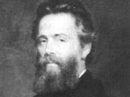 El escritor Herman Melville