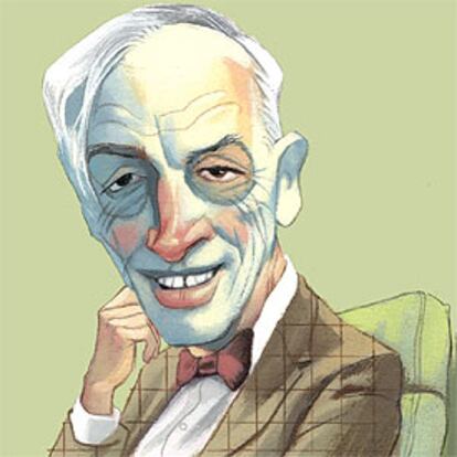 Saul Bellow (Quebec, Canad, 1915) visto por Fernando Vicente.