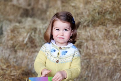 De nuevo Kate Middleton se ocupó de realizar las fotos de Carlota al cumplir dos años. Esta vez se tomaron en la casa de los duques en Norfolk. 