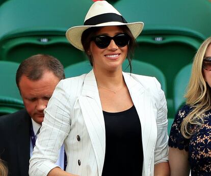 Meghan Markle, en Wimbledon