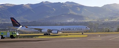 Avión A340 de Plus Ultra