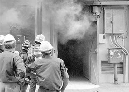 Incendio en un transformador en el barrio de Los Remedios.