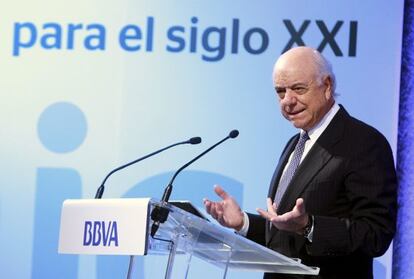 El presidente del BBVA, Francisco Gonz&aacute;lez. 