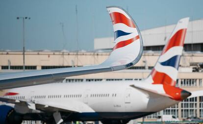 Aviones de British Airways.