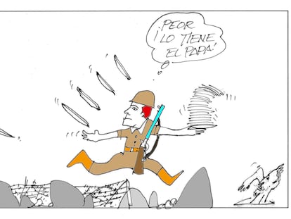 Peridis:¡peor lo tiene el Papa!