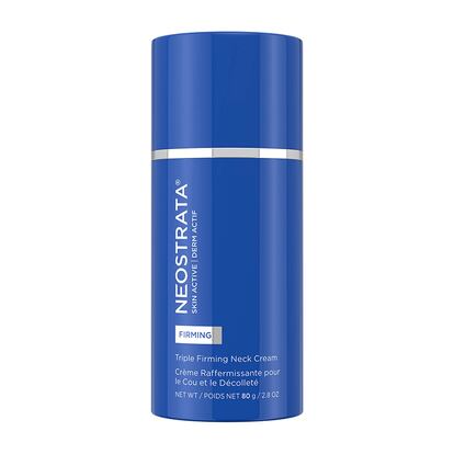 Triple Firming Neck Cream de Neostrata: crema antiedad para cuello y escote con tecnología de triple acción para la reconstrucción de la matriz dérmica.