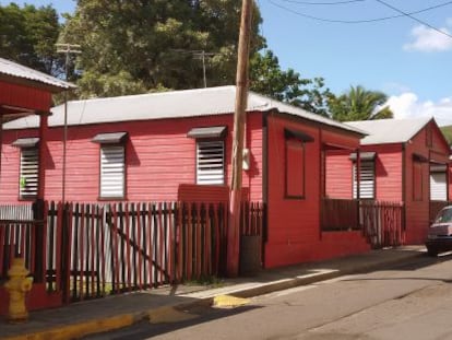 Las casas de los bomberos de Ponce, en Puerto Rico.