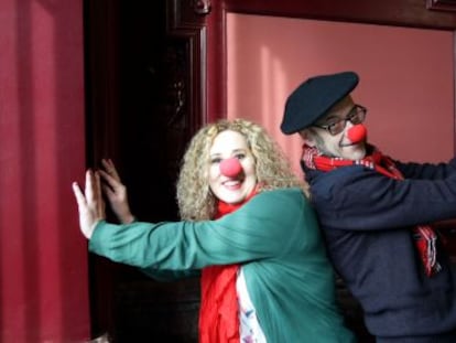 Goizalde Landabaso y Juan Carlos Bilbao, Farolín y Zarambolas de lso Carnavales 2015.