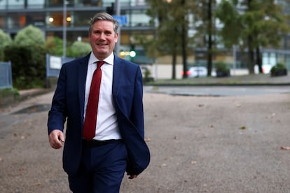 Keir Starmer, líder de la oposición británica.