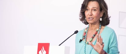 Ana Botín, presidenta de Banco Santander.