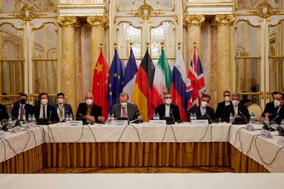 Encuentro el pasado 27 de diciembre durante la última ronda negociadora en Viena