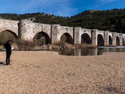 El puente romano de Cabezón de Pisuerga.