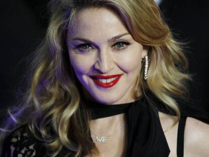 La cantante Madonna.